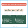 Linoleic acid: Best friend for acne-prone/ skin inflammation