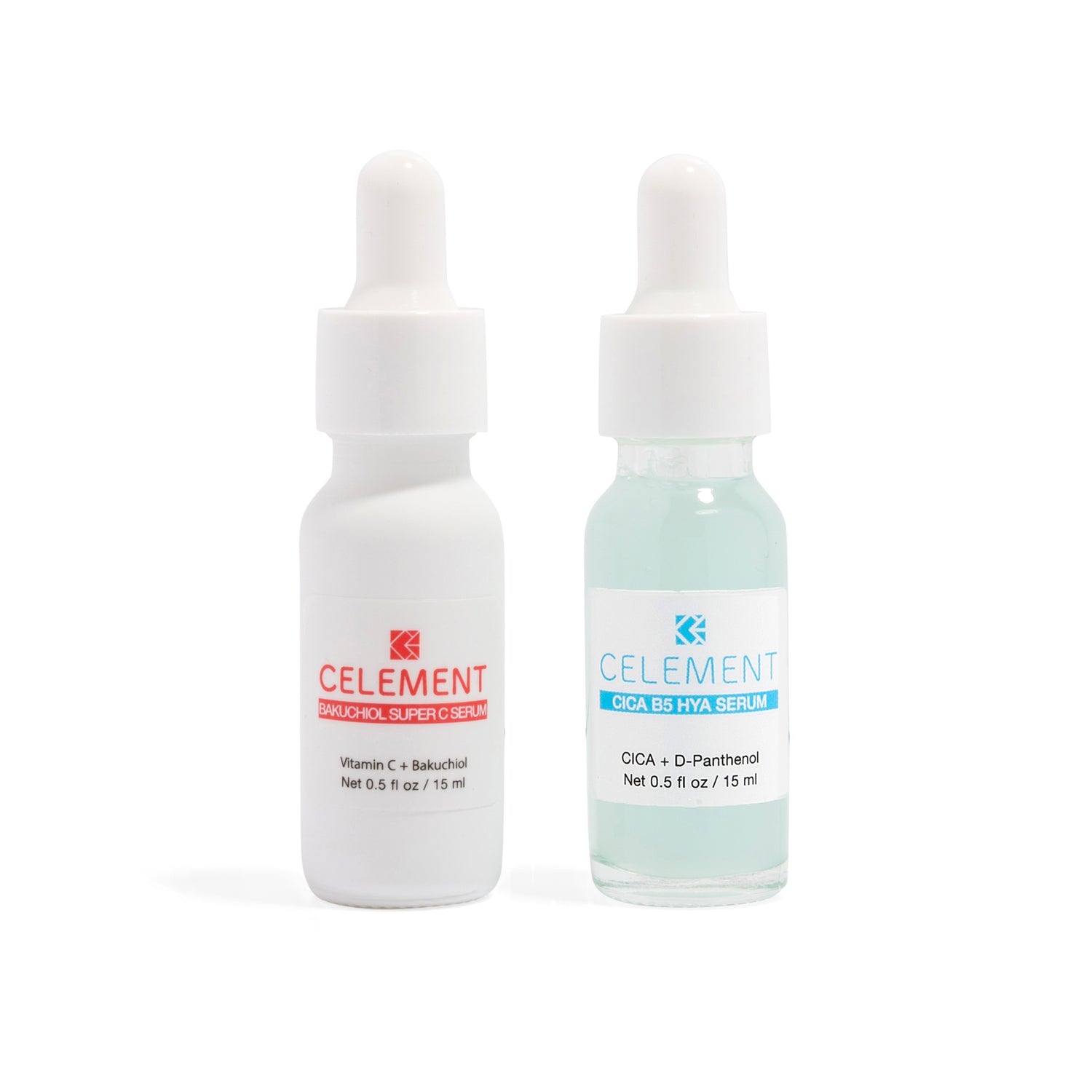 Bakuchiol Super C Serum + CICA B5 HYA Serum Duo