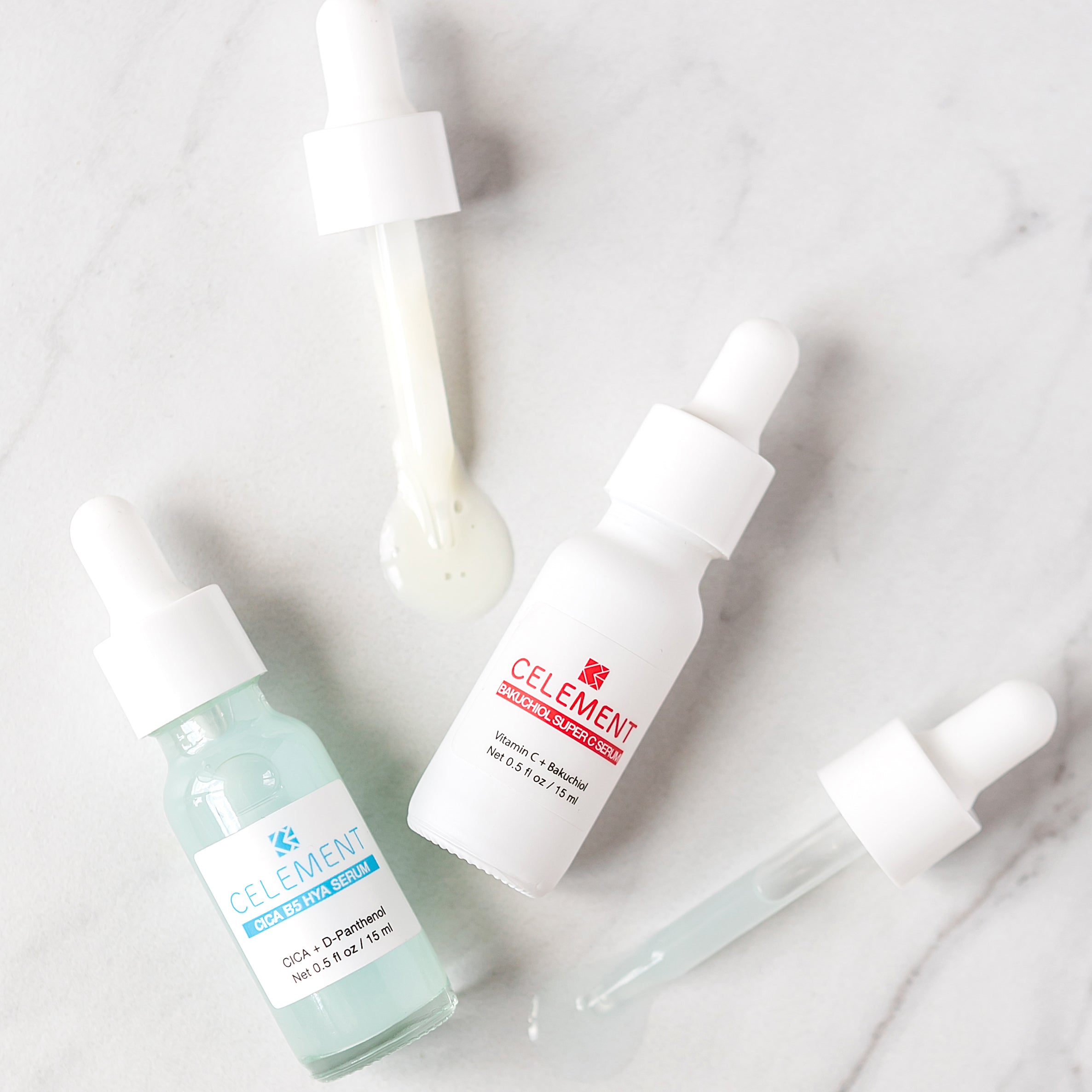 Bakuchiol Super C Serum + CICA B5 HYA Serum Duo